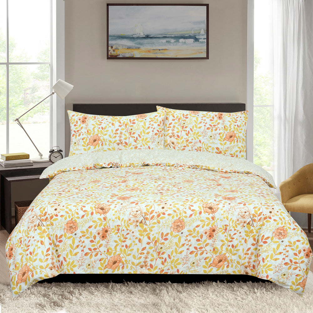 Vantona - Vantona home - Vantona bedding - Vantona duvet covers - Vanton bed linen - Bed Sets - Bedding - Bed Sheets- Bedspread - Fitted sheet - Bed Covers - Quilt cover - Luxury Bedding - Duvet covers - Double bedding - grey bedding - kjmono bedding - floral bedding - yellow orange bedding