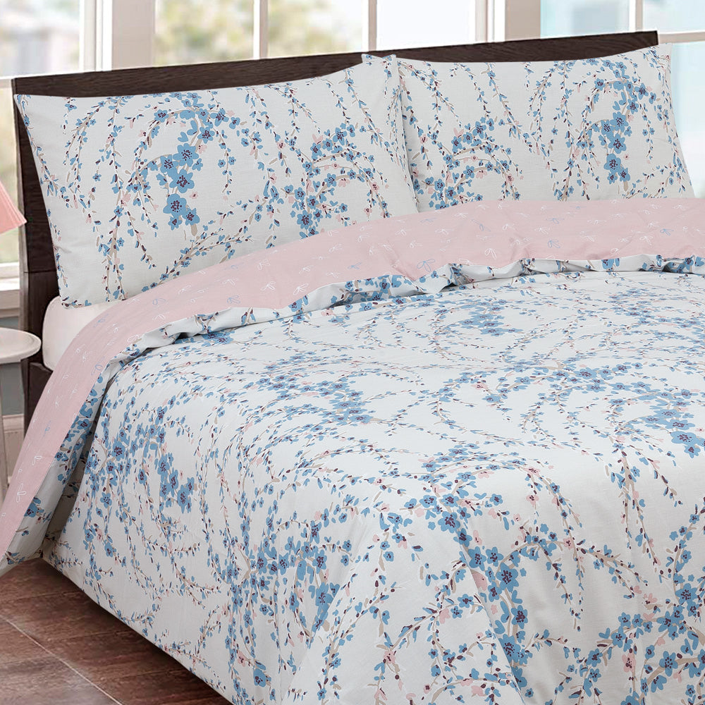 Vantona - Vantona home - Vantona bedding - Vantona duvet covers - Vanton bed linen - Bed Sets - Bedding - Bed Sheets- Bedspread - Fitted sheet - Bed Covers - Quilt cover - Luxury Bedding - Duvet covers - Double bedding - floral bedding - blue pink bedding